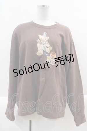 画像: Karl Helmut / ハロウィーンジョイ刺繍トレーナー  ブラウン I-25-02-04-088-EL-TO-HD-ZI