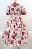 画像2: Angelic Pretty / Fresh Strawberry Dinerワンピース  赤 I-25-02-09-044-AP-OP-HD-ZY (2)