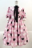 画像1: Angelic Pretty / Dolly Heartワンピース  ピンク I-25-02-09-047-AP-OP-HD-ZY (1)