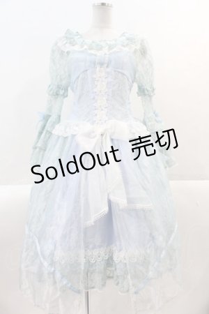 画像: ALICE and the PIRATES / セイレーンドレスワンピース  限定色サックス I-25-02-09-048-PA-OP-HD-ZT516