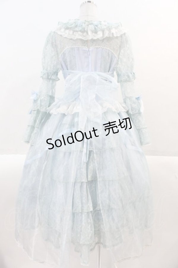 画像2: ALICE and the PIRATES / セイレーンドレスワンピース  限定色サックス I-25-02-09-048-PA-OP-HD-ZT516 (2)