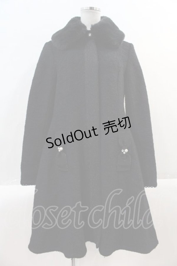 画像1: Angelic Pretty / ローラビジューコート  黒 I-25-02-09-064-AP-CO-HD-ZY (1)