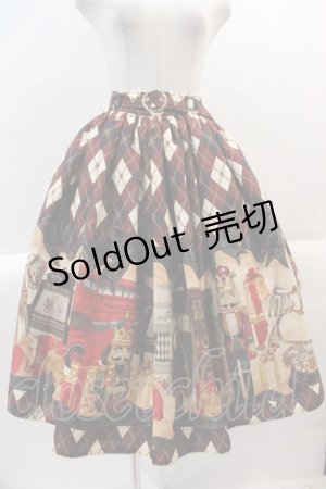 画像: ALICE and the PIRATES / Nostalgic Gift〜くるみ割り人形と大切な想い出〜ロングスカート  茶 I-25-02-11-051-PA-SK-HD-ZI