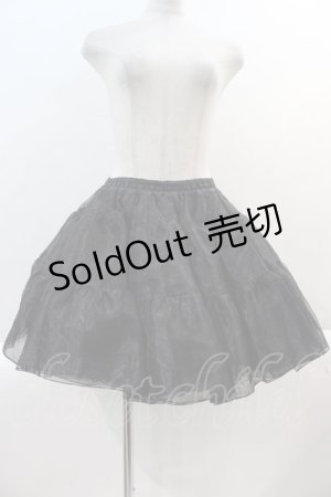 画像: Angelic Pretty / ドレスアップパニエ  黒 I-25-02-11-055-AP-SK-HD-ZI