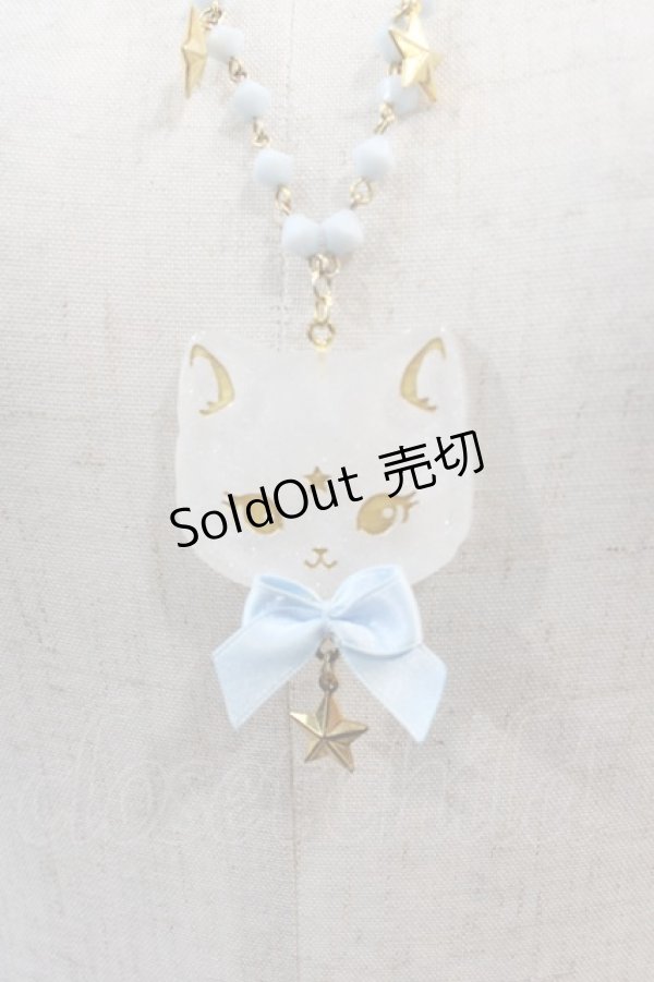 画像1: Angelic Pretty / Milk Catネックレス  ゴールド I-25-02-11-077-AP-AC-HD-ZI (1)