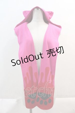 画像: SUPER LOVERS / THEiDOLm@STER×SUPERLOVERS 早坂美玲マフラー帽  ピンク I-25-02-11-082-PU-AC-HD-ZI