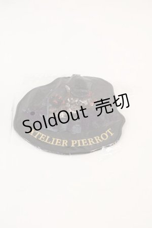 画像: ATELIER PIERROT / パスケース  黒 I-25-03-02-051-EL-ZA-HD-ZI
