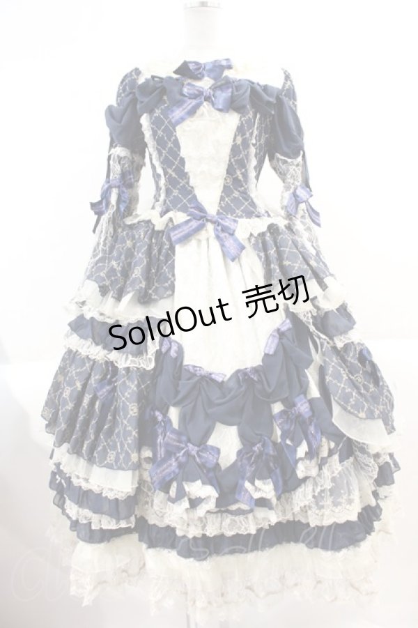 画像3: BABY,THE STARS SHINE BRIGHT / Chere princesse, vivez un brillant avenirドレスセット  ネイビー I-25-03-02-024-BA-OP-HD-ZI (3)