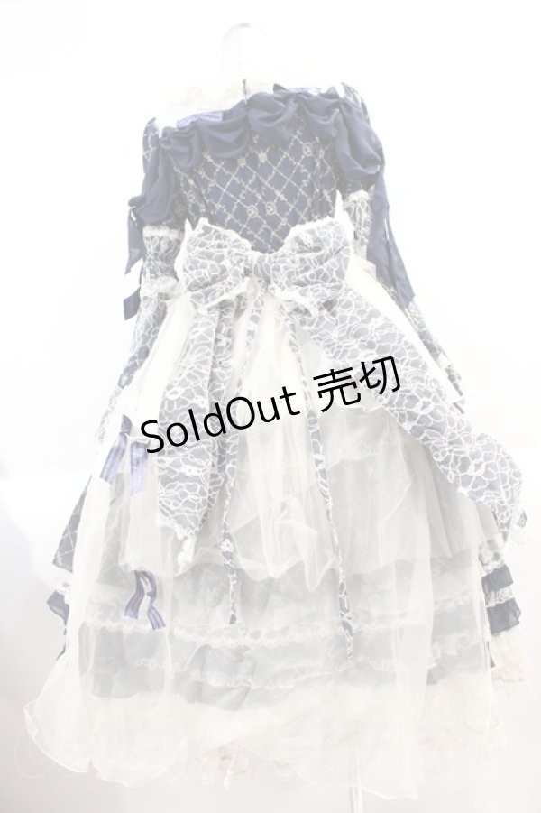 画像4: BABY,THE STARS SHINE BRIGHT / Chere princesse, vivez un brillant avenirドレスセット  ネイビー I-25-03-02-024-BA-OP-HD-ZI (4)