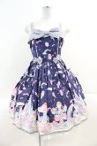 画像1: Angelic Pretty / MilkyPlanetジャンパースカート  ネイビー I-25-03-02-026-AP-OP-HD-ZI (1)