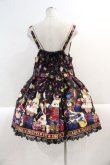 画像2: Angelic Pretty / Merry Bunnyサロペット  黒 I-25-03-02-028-AP-OP-HD-ZI (2)