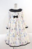 画像1: Angelic Pretty / Cosmetic Bunnyワンピース  アイボリー I-25-03-02-032-AP-OP-HD-ZI (1)