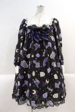 画像: Angelic Pretty / Halloween Treatsワンピース  黒 I-25-03-02-033-AP-OP-HD-ZI