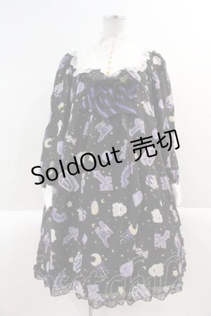 画像: Angelic Pretty / Halloween Treatsワンピース  黒 I-25-03-02-033-AP-OP-HD-ZI