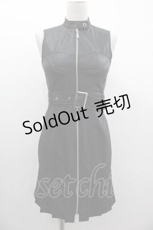 画像: alice auaa / 切替タイトワンピース 3 黒 I-25-03-05-080-AA-OP-HD-ZI