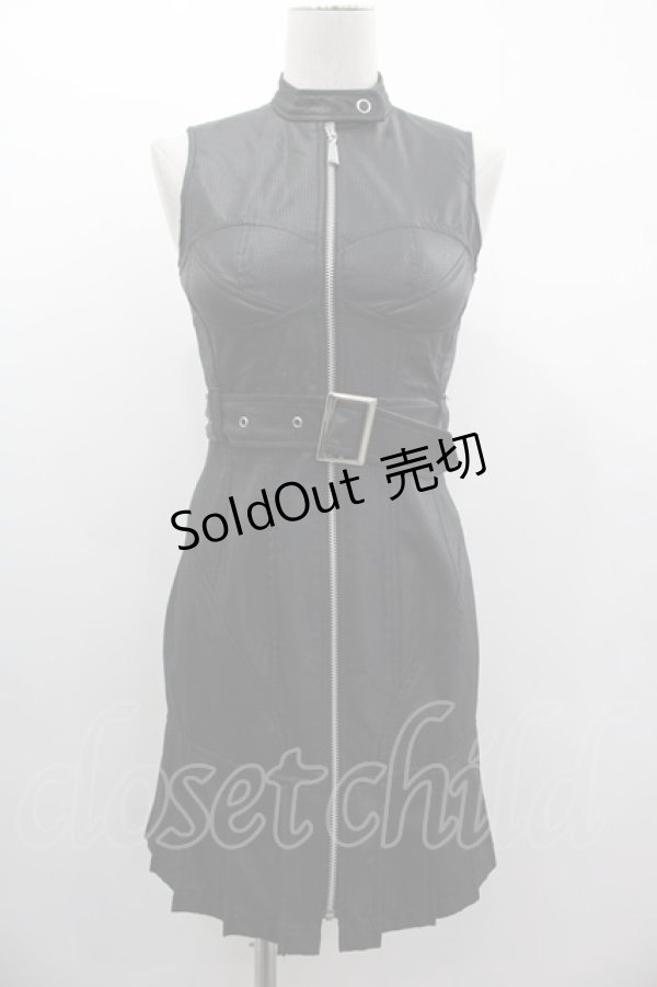 画像1: alice auaa / 切替タイトワンピース 3 黒 I-25-03-05-080-AA-OP-HD-ZI (1)