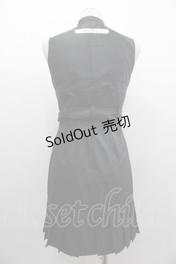 画像2: alice auaa / 切替タイトワンピース 3 黒 I-25-03-05-080-AA-OP-HD-ZI (2)