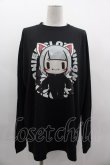 画像1: NieR Clothing / 擬人化九尾カットソー XL 黒Ｘ白Ｘ赤 I-25-03-05-023-PU-TO-HD-ZI (1)