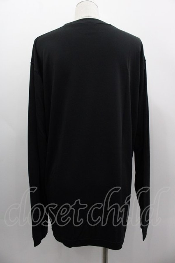 画像2: NieR Clothing / 擬人化九尾カットソー XL 黒Ｘ白Ｘ赤 I-25-03-05-023-PU-TO-HD-ZI (2)