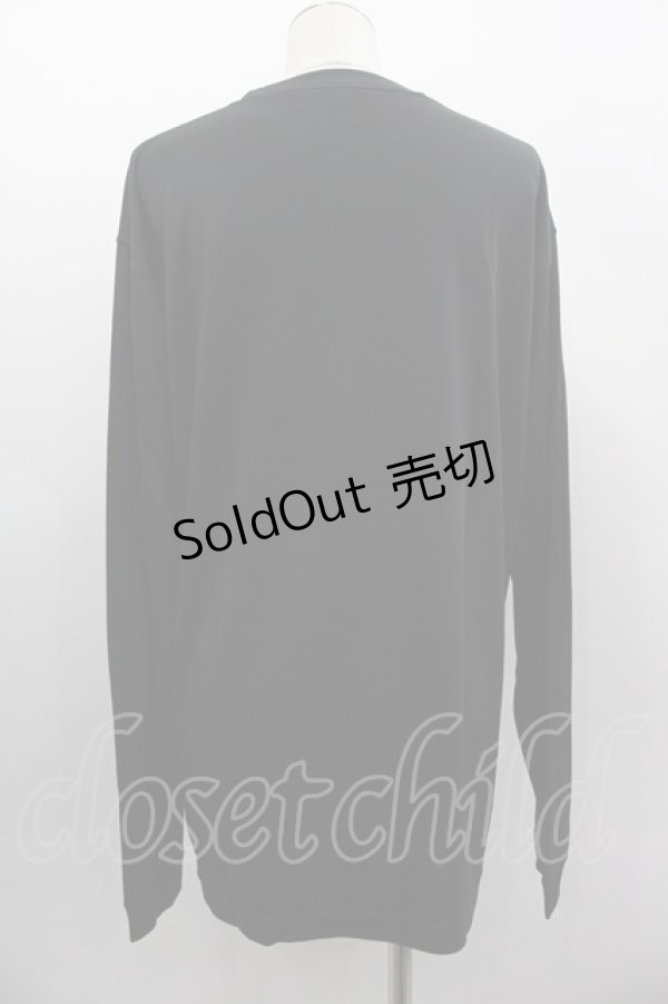 画像2: NieR Clothing / 擬人化九尾カットソー XL 黒Ｘ白Ｘ赤 I-25-03-05-023-PU-TO-HD-ZI (2)