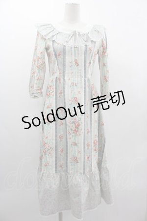 画像: MILK / ブーケdress  グレー I-25-03-05-045-ML-OP-HD-ZI