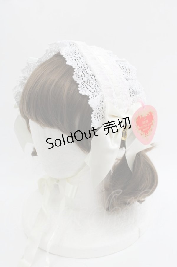 画像2: BABY,THE STARS SHINE BRIGHT / Bouquet Blanc ヘッドドレス  ピンクＸアイボリー I-25-03-08-032-BA-AC-HD-ZI (2)