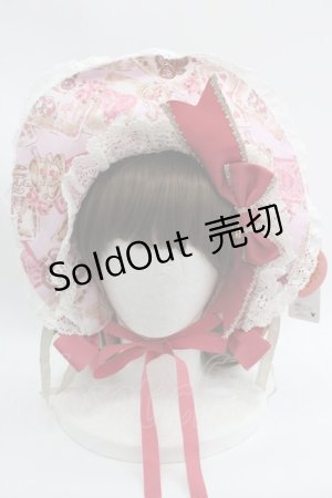 画像: BABY,THE STARS SHINE BRIGHT / Disney Aliceボンネット  ピンク I-25-03-08-037-BA-AC-HD-ZI