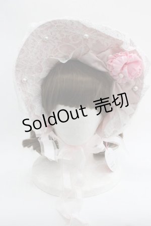 画像: BABY,THE STARS SHINE BRIGHT / Icing Princessボンネット  ピンク I-25-03-08-042-BA-AC-HD-ZI