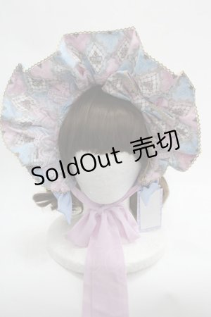 画像: Angelic Pretty / アレルキナーダボンネット  ピンク I-25-03-08-043-AP-AC-HD-ZI