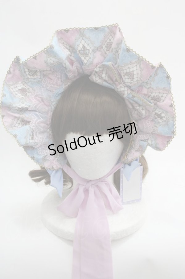 画像1: Angelic Pretty / アレルキナーダボンネット  ピンク I-25-03-08-043-AP-AC-HD-ZI (1)