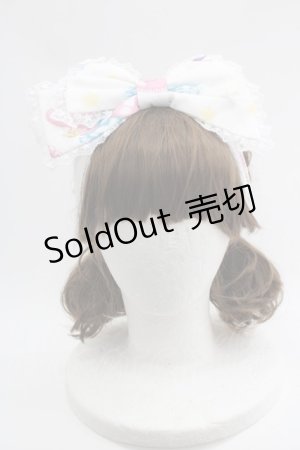 画像: Angelic Pretty / HAT すやすやTOYSヘアバンド  白 I-25-03-08-045-AP-AC-HD-ZI