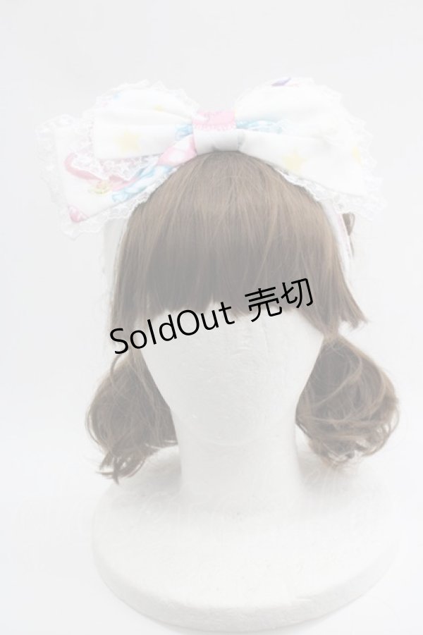 画像1: Angelic Pretty / HAT すやすやTOYSヘアバンド  白 I-25-03-08-045-AP-AC-HD-ZI (1)