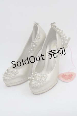 画像: BABY,THE STARS SHINE BRIGHT / Flower Secretパンプス M ゴールド I-25-03-08-084-BA-SH-HD-ZS