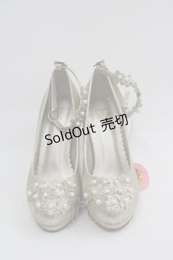 画像2: BABY,THE STARS SHINE BRIGHT / Flower Secretパンプス M ゴールド I-25-03-08-084-BA-SH-HD-ZS (2)