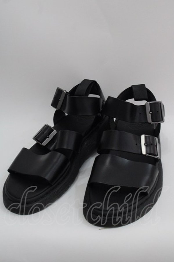 画像1: Dr.Martens （Getta Grip） / SHGRYPHON サンダル UK7 ブラック I-25-03-08-087-PU-SH-HD-ZI (1)