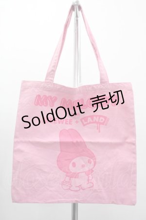 画像: LAND by MILKBOY / My Melody x MEEWEExLAND マイメロディトート  ピンク I-25-03-08-007-MB-BG-HD-ZI