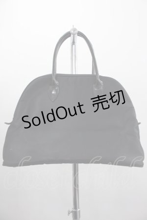画像: YOHJI YAMAMOTO / ミニボストン  ブラック I-25-03-08-010-EL-BG-HD-ZI