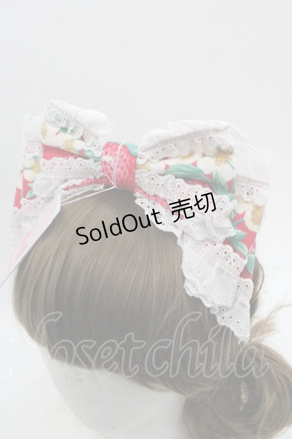 画像3: Angelic Pretty / Strawberry Whipカチューシャ  赤 I-25-03-08-020-AP-AC-HD-ZI (3)
