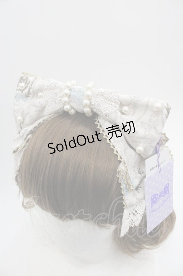 画像3: Angelic Pretty / Antoinette Decorationカチューシャ  アイボリー I-25-03-08-022-AP-AC-HD-ZI (3)
