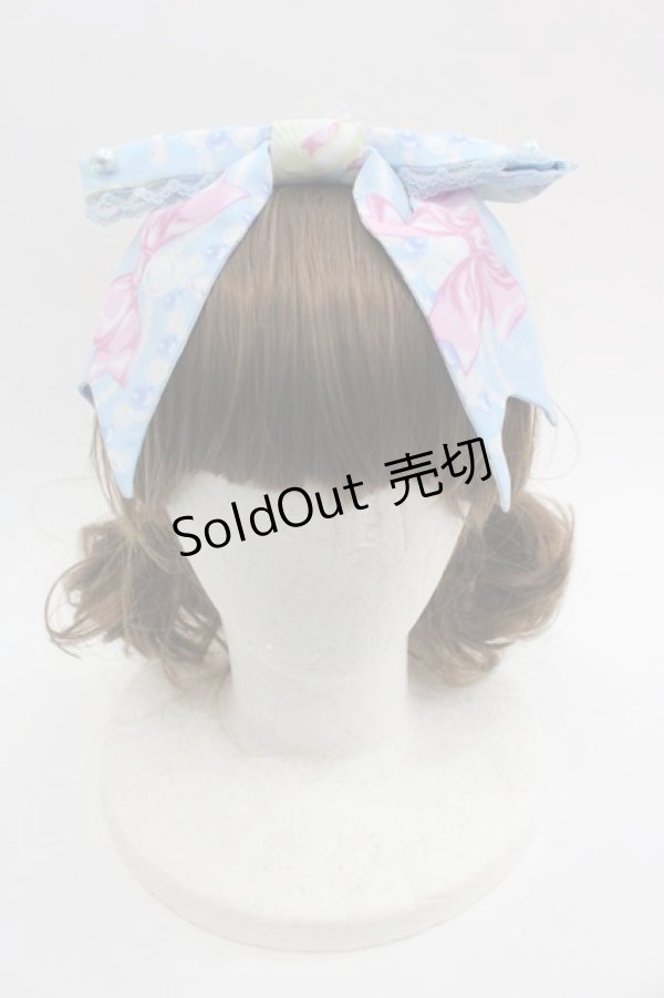 画像1: Angelic Pretty / Jewel Marineカチューシャ  サックス I-25-03-08-023-AP-AC-HD-ZI (1)