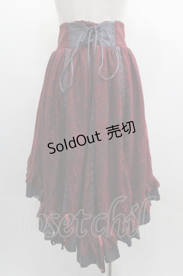 画像2: Ozz Croce / レースオーバースカート  赤 I-25-03-12-081-OO-SK-HD-ZI (2)