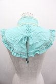 画像2: Ozz oneste / 桜刺繍ハイネックつけ襟  ミント I-25-03-12-092-OO-ZA-HD-ZI (2)