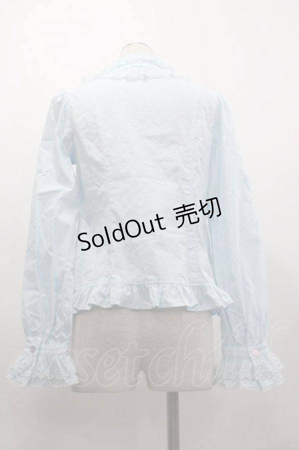 画像2: Angelic Pretty / カラフルネックレスブラウス  サックス I-25-03-12-001-AP-BL-HD-ZI (2)