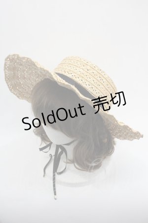 画像: MILK / Mademoiselle HAT  ブラウンｘ黒 I-25-03-12-114-ML-AC-HD-ZI