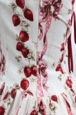 画像3: BABY,THE STARS SHINE BRIGHT / Strawberry’s Heart Drops柄ジャンパースカートI  生成 I-25-03-12-037-BA-OP-HD-ZI (3)