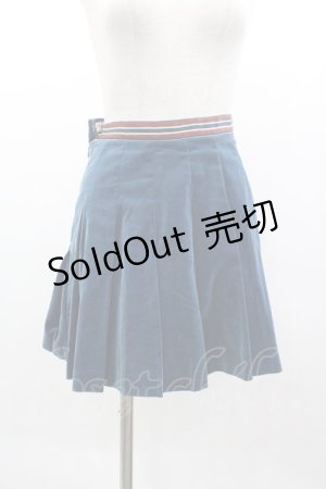 画像: Emily Temple cute / 別珍スカート  青 I-25-03-15-068-ET-SK-HD-ZI