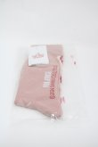 画像2: PINK HOUSE / PINK HOUSE×HELLO KITTYモチーフソックス  ピンク I-25-03-15-112-LO-ZA-HD-ZI (2)