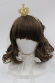 画像1: BABY,THE STARS SHINE BRIGHT / 蝶々王冠ヘッドドレス  ゴールド I-25-03-15-120-BA-AC-HD-ZI (1)
