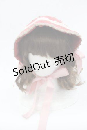 画像: LOLITAその他(お買取対象外) / 別珍ハーフボンネット  ピンク I-25-03-15-122-LO-AC-HD-ZI
