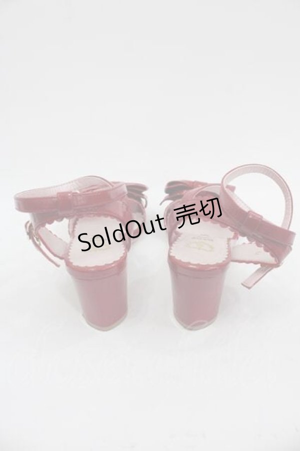 画像2: BABY,THE STARS SHINE BRIGHT / LOVE RIBBONサンダル M 赤 I-25-03-18-034-BA-SH-HD-OS (2)